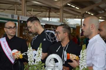 Sorteo del orden de participación en la Gla drag Queen de Telde (Foto TA y FJS)